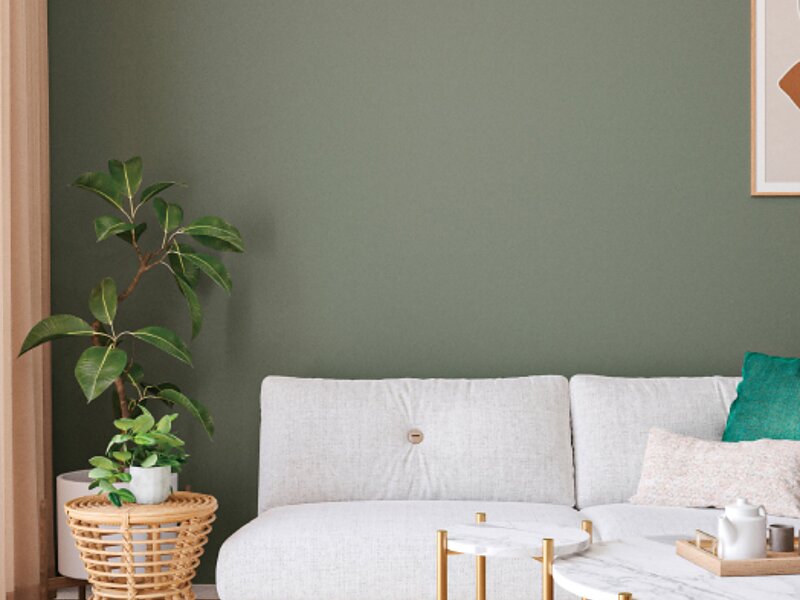 アクセントクロス貼替リフォーム｜宮崎のインテリアHASE